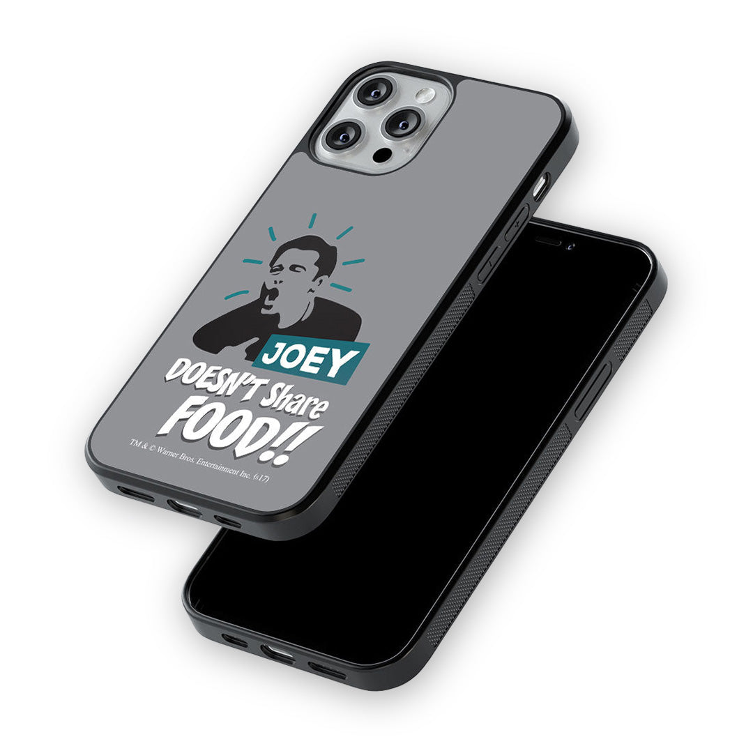 Joey Doesnt Share Food Glass iPhone Case for iPhone 13 Pro Max | Macmerise