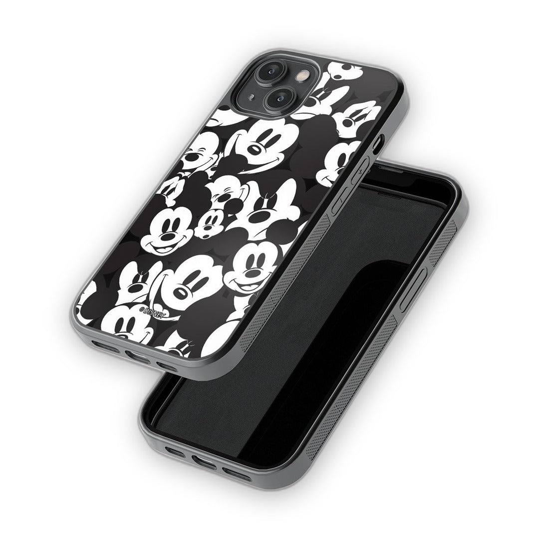 Mickey Smileys Glass iPhone Case for iPhone 14 | Macmerise