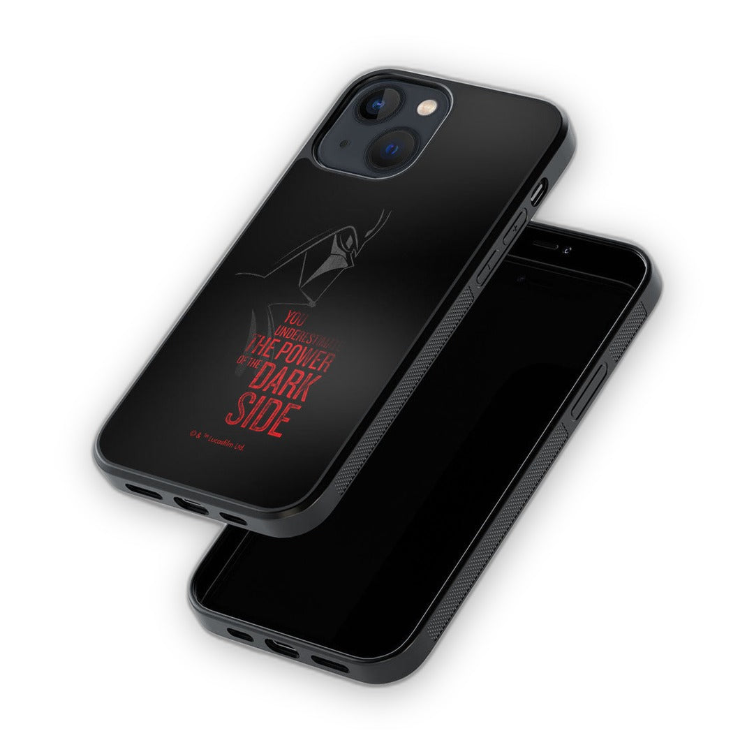 the Dark Side Glass iPhone Case for iPhone 13 Mini | Macmerise