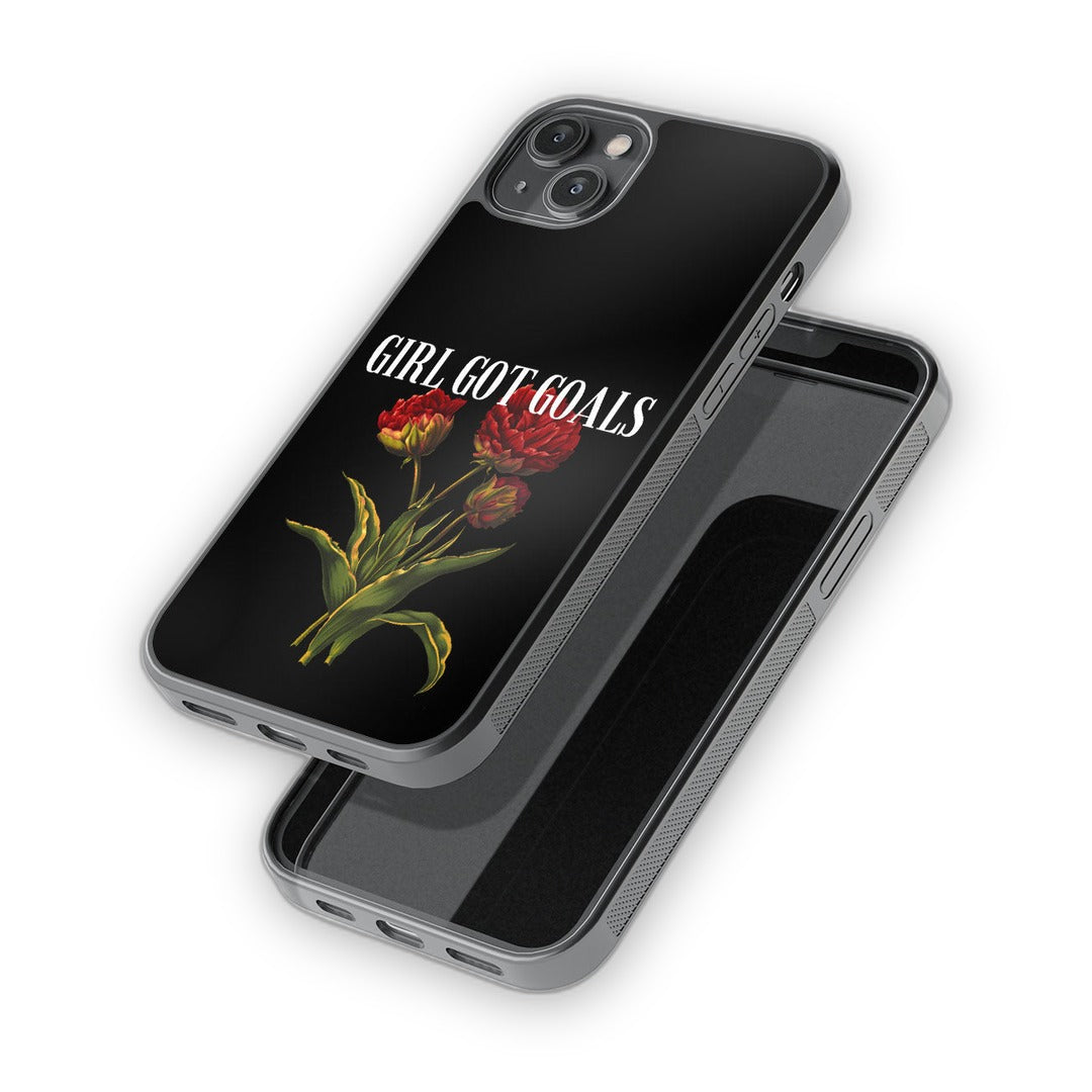 Girl Got Goals Glass iPhone Case for iPhone 14 Plus | Macmerise