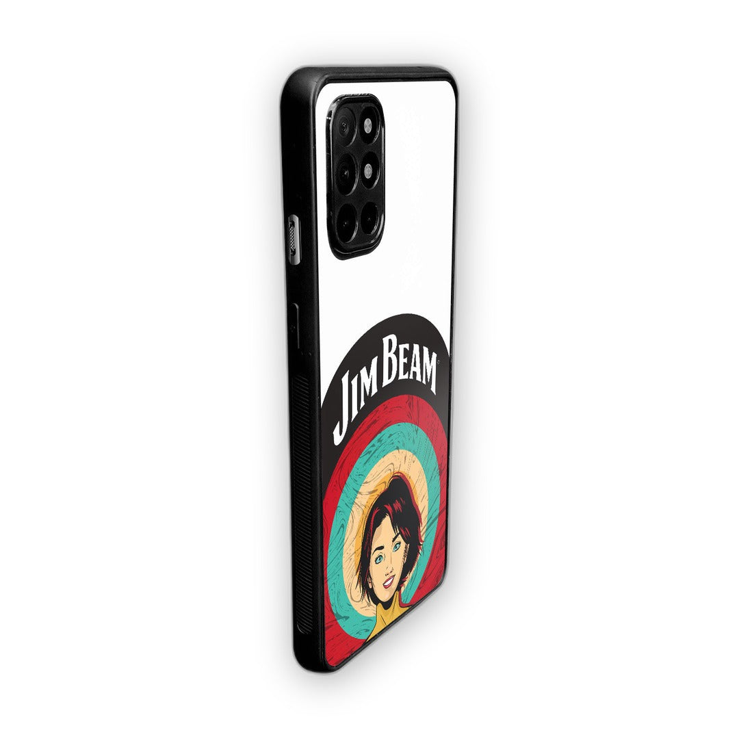 Jim Beam Character White Phone Case for OnePlus 8t | Macmerise