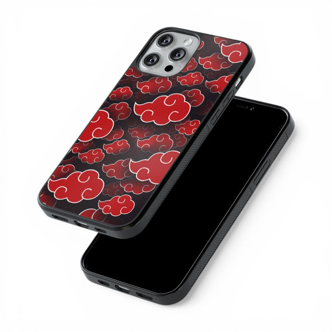 Akatsuki Clouds Glass iPhone Case for iPhone 13 Pro | Macmerise