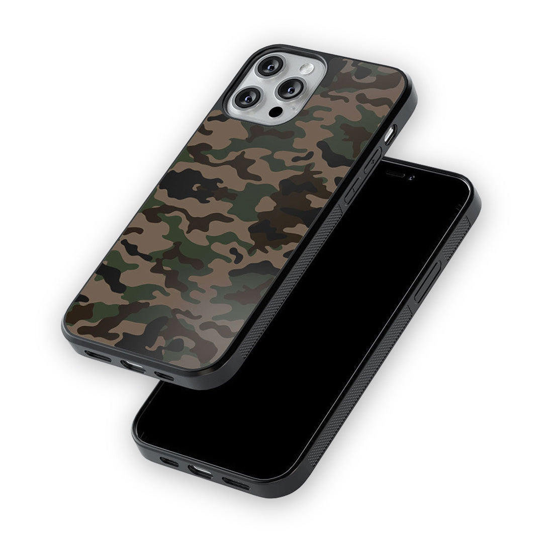 Camo iPhone 13 Pro Max Cover Military - detail view | Macmerise