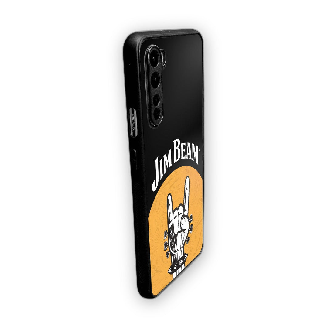 Jim Beam Rock Swag Black Phone Case for OnePlus Nord | Macmerise