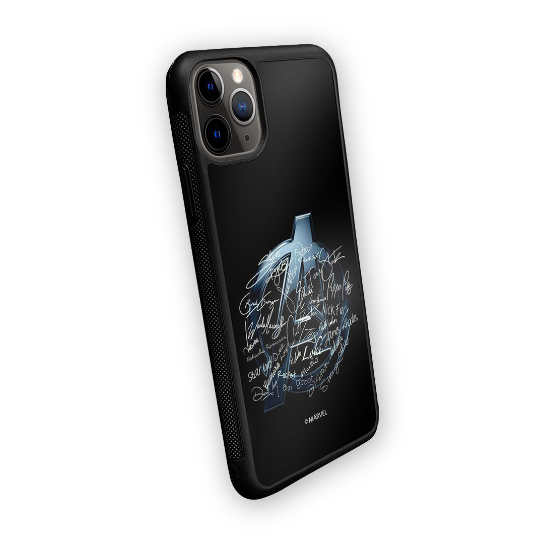 Avengers Nostalgia Glass iPhone Case for iPhone 11 Pro Max | Macmerise
