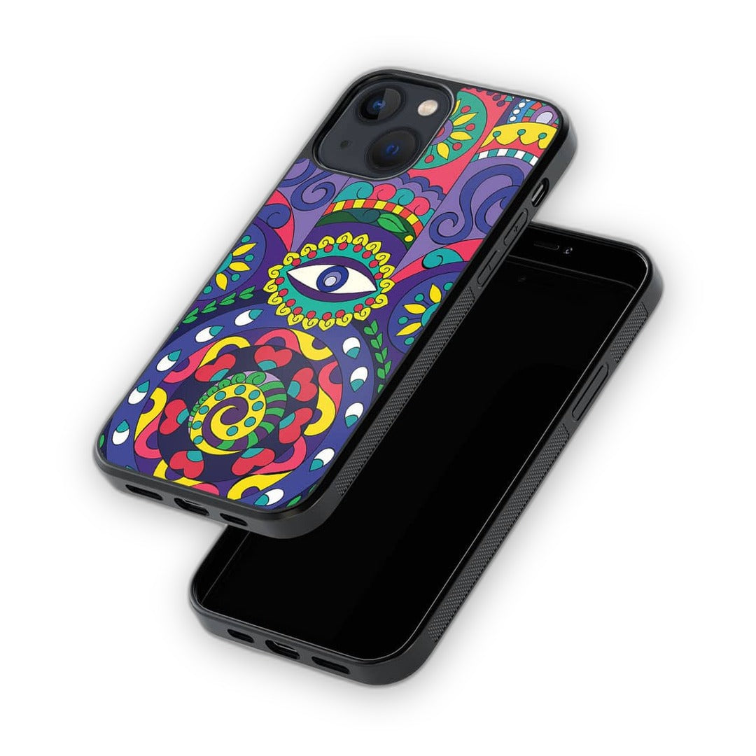 Humsa Glass iPhone Case for iPhone 13 Mini | Macmerise