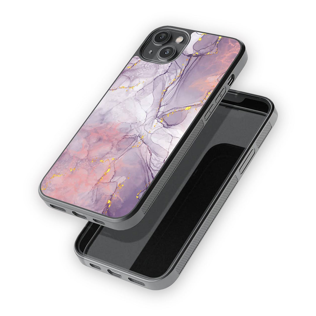 Chic Carrara Glass iPhone Case for iPhone 14 Plus | Macmerise