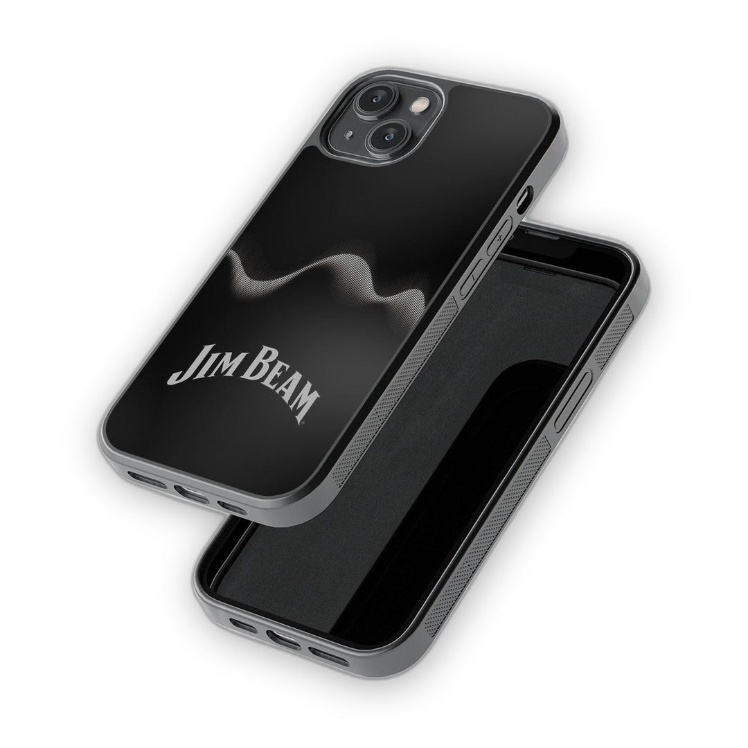 Jim Beam Sound Waves Glass iPhone Case for iPhone 14 | Macmerise