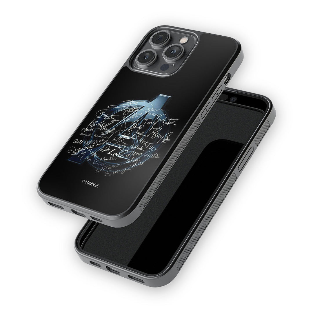 Avengers Nostalgia Glass iPhone Case for iPhone 14 Pro Max | Macmerise