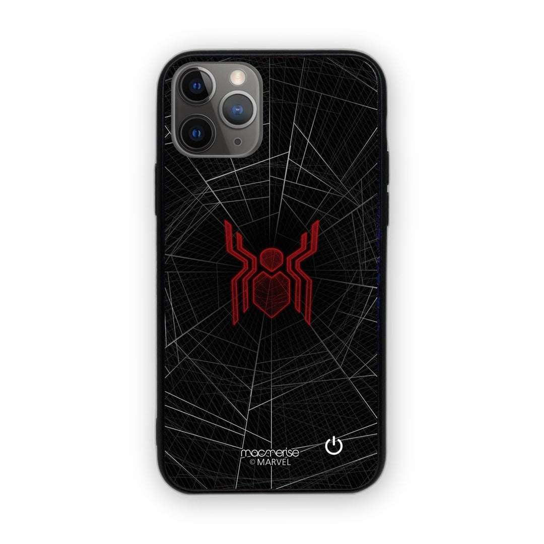 Spider Webbed Glass iPhone Case for iPhone 11 Pro | Macmerise