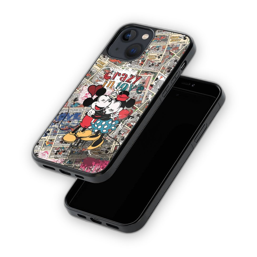 Crazy in Love Glass iPhone Case for iPhone 13 | Macmerise