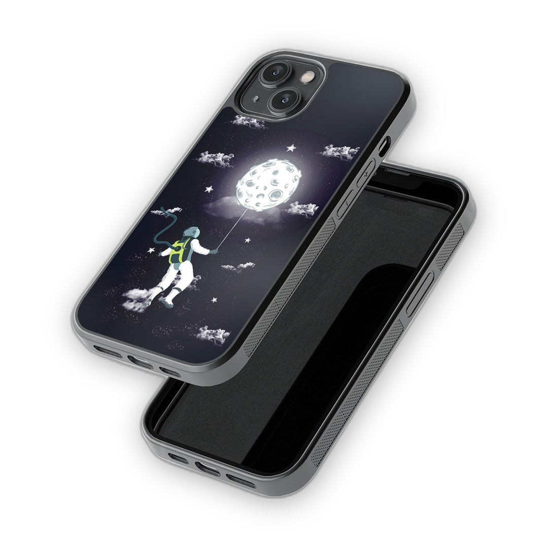 Spaceman Glass iPhone Case for iPhone 14 | Macmerise