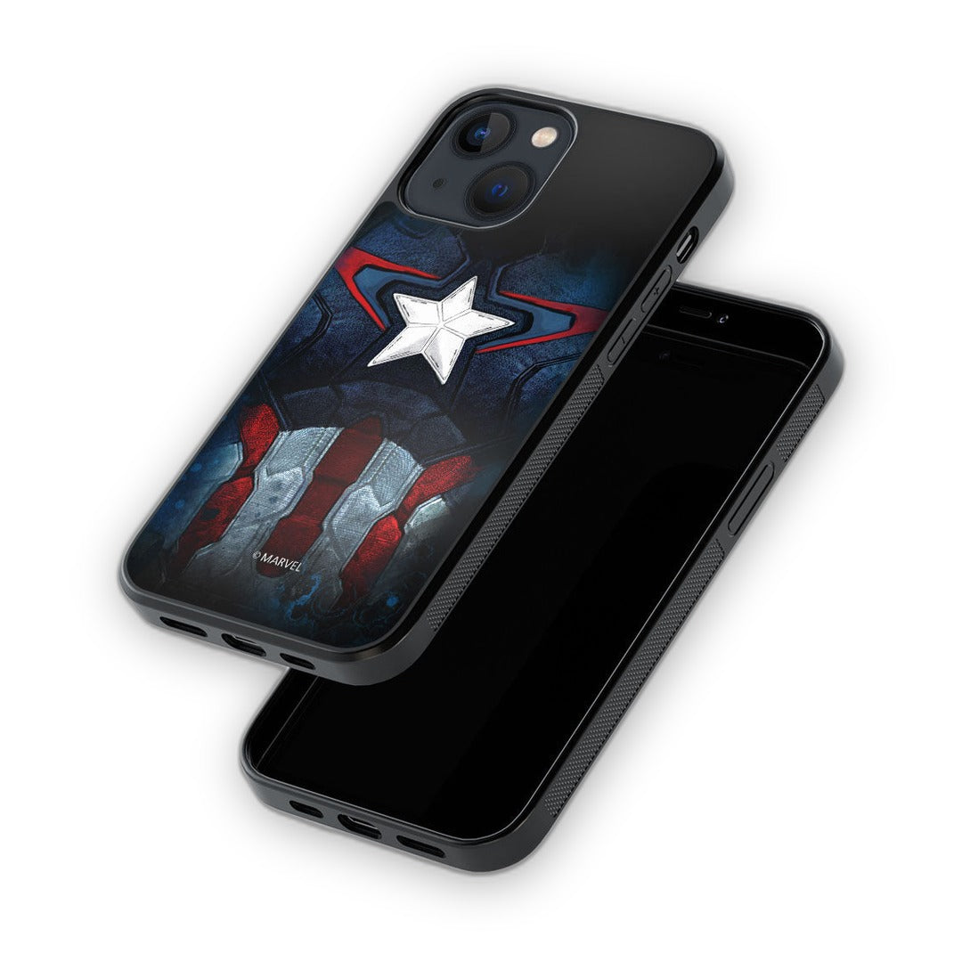 Suit Up Captain Glass iPhone Case for iPhone 13 Mini | Macmerise