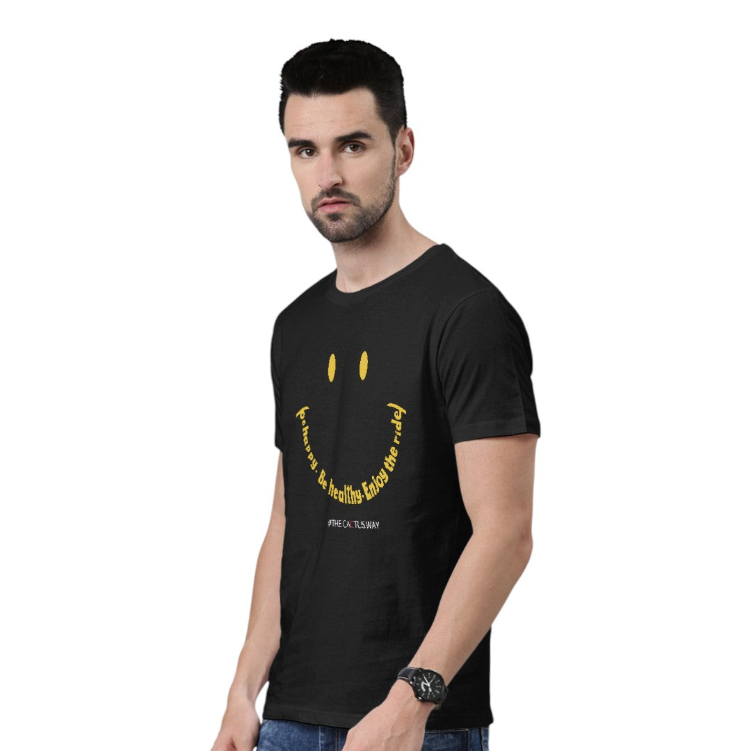 Be Happy Be Healthy Unisex T-Shirt | Macmerise