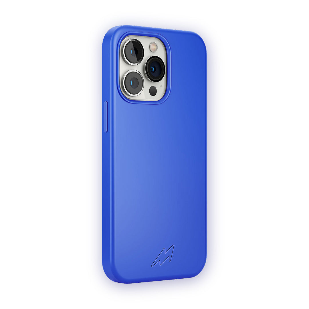 Basics iPhone 12 Silicone Case Blue | Macmerise