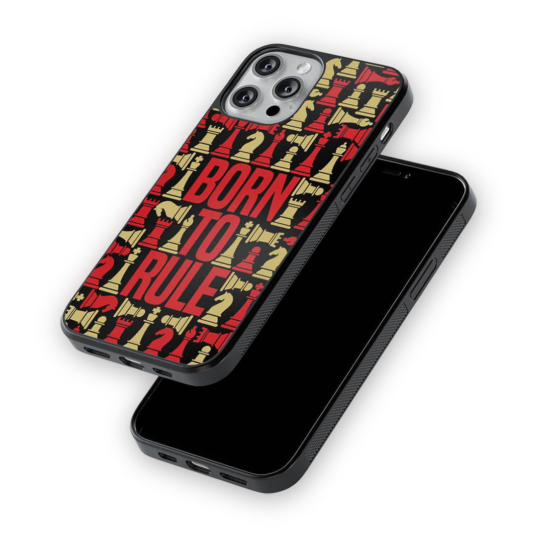 Born To Rule Glass iPhone Case for iPhone 13 Pro | Macmerise