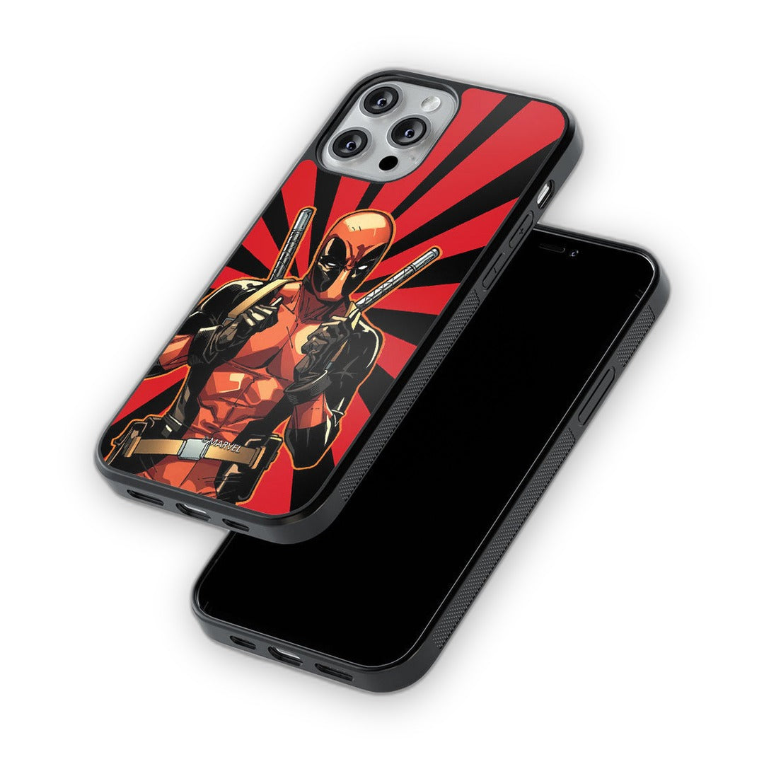 Smart Ass Deadpool Glass iPhone Case for iPhone 13 Pro | Macmerise