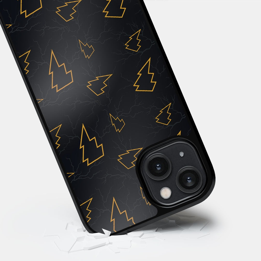 Thunder Mini Glass iPhone Case for iPhone 14 | Macmerise