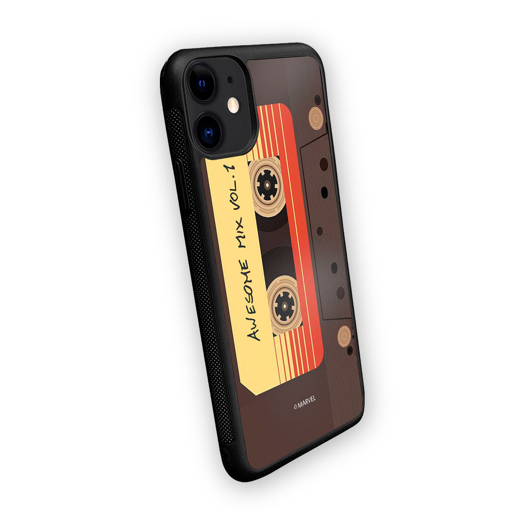 Awesome Mix Tape Glass iPhone Case for iPhone 11 | Macmerise