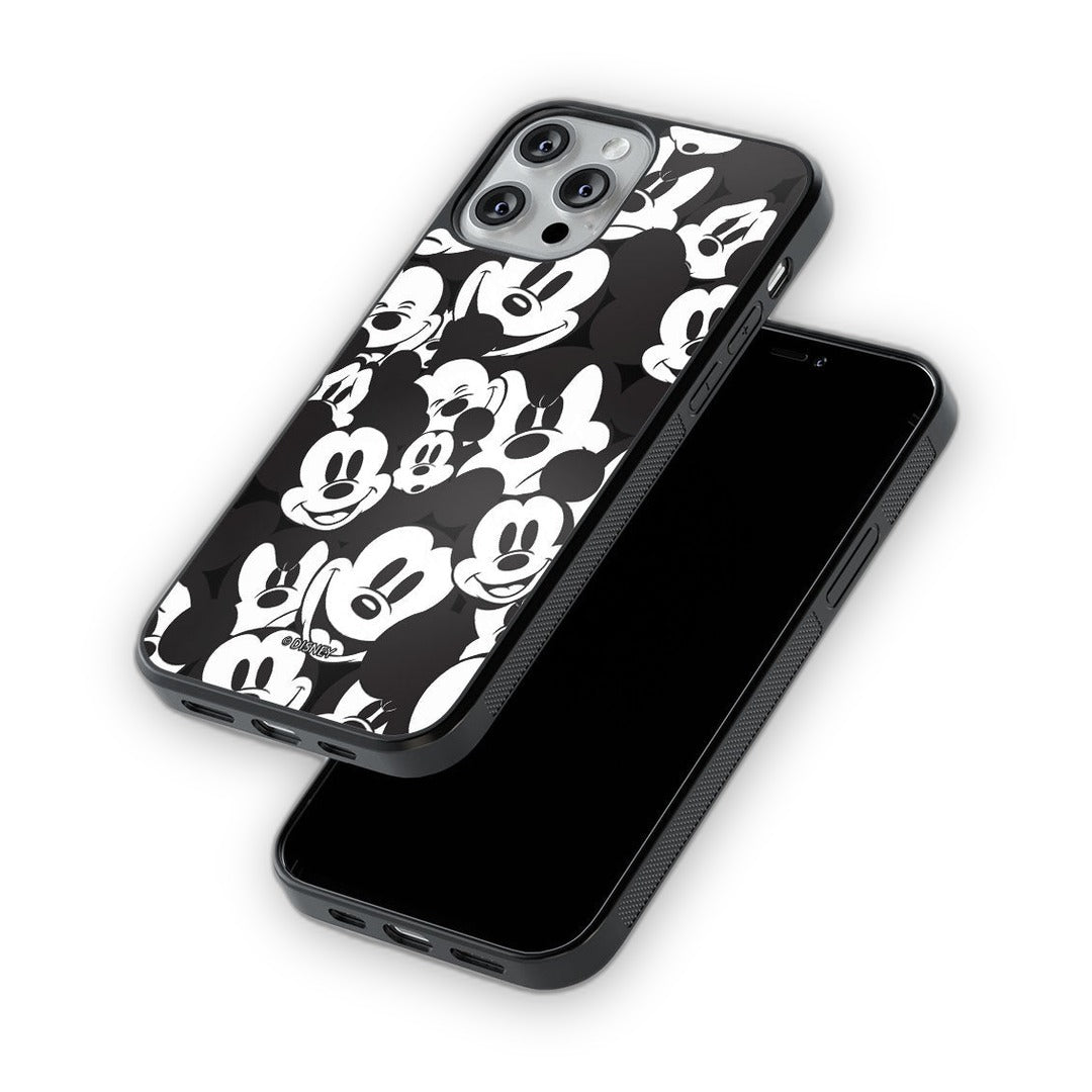Mickey Smileys Glass iPhone Case for iPhone 13 Pro | Macmerise