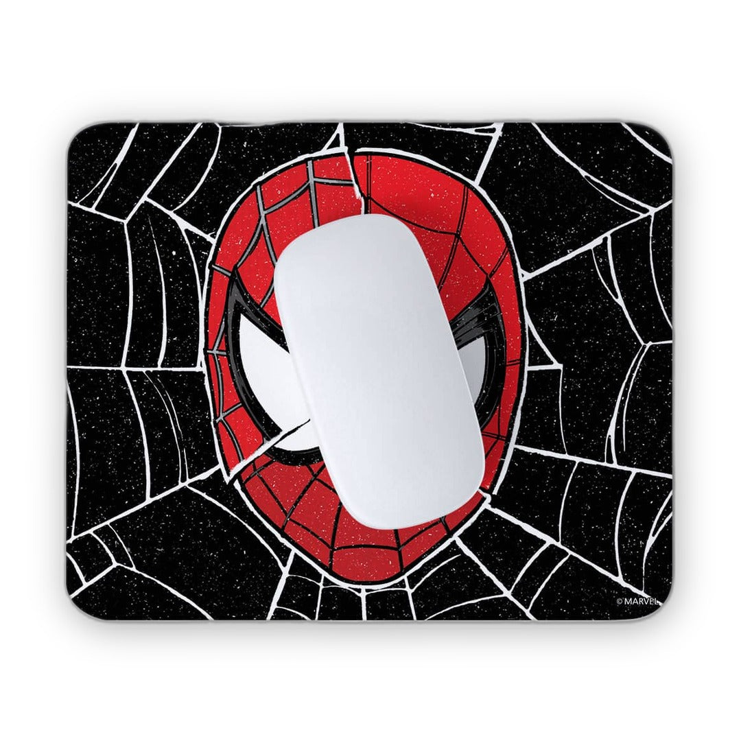 Spidey Faces Mouse Pad | Macmerise