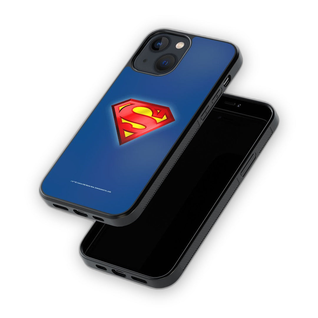 Logo Superman Glass iPhone Case for iPhone 13 | Macmerise