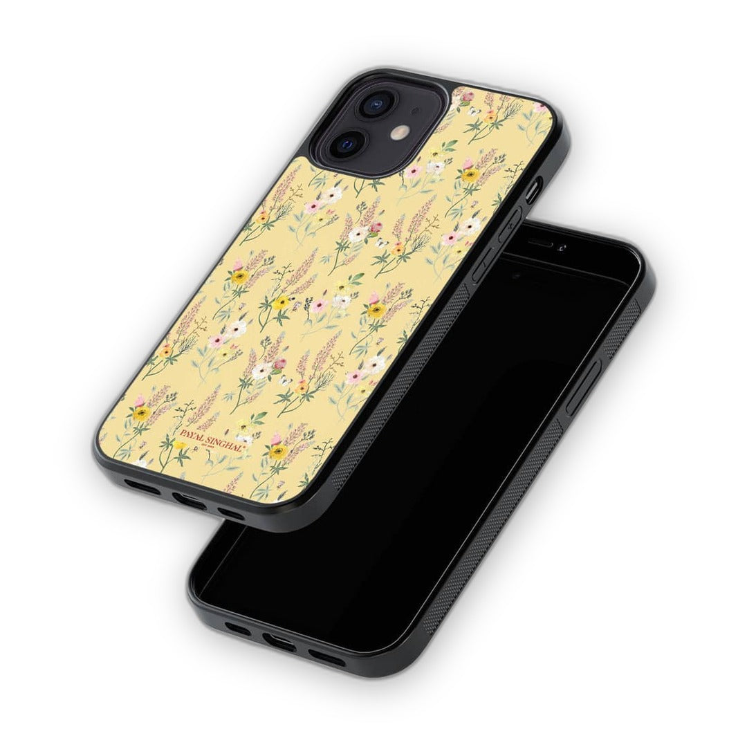 Payal Singhal Lemon Garden Glass iPhone Case for iPhone 12 | Macmerise