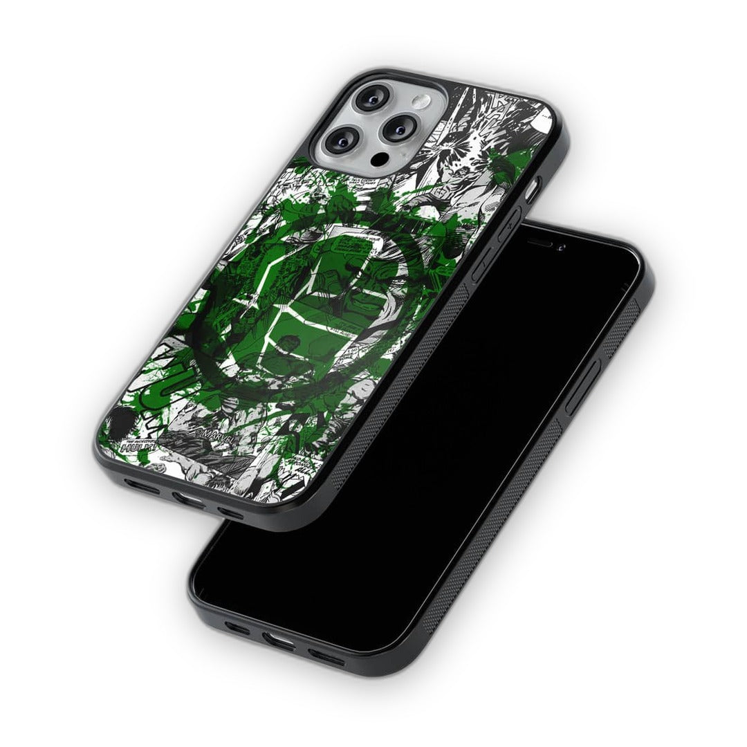 Splash Out Hulk Fist Glass iPhone Case for iPhone 12 Pro | Macmerise