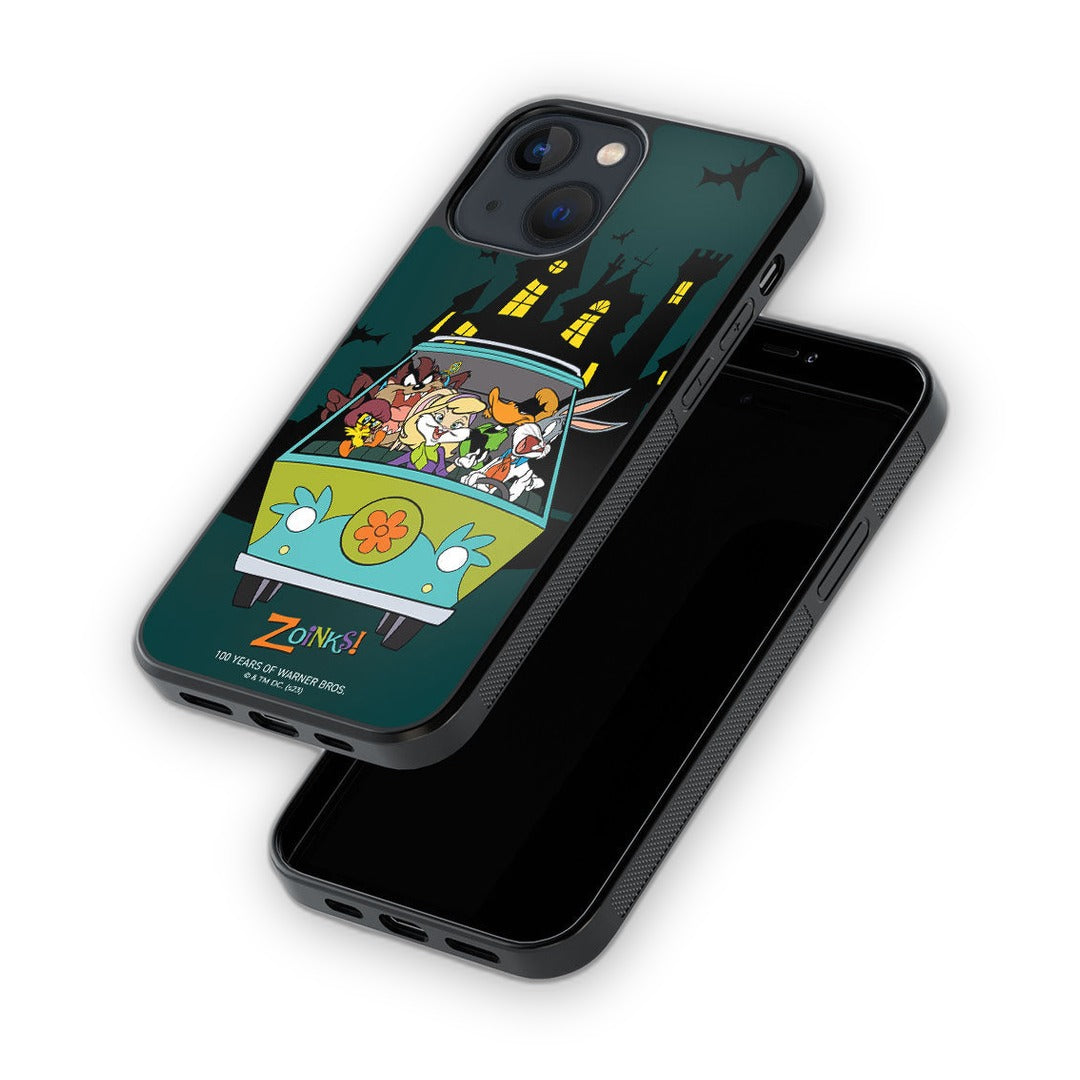 Looney Zoinks Glass iPhone Case for iPhone 13 | Macmerise