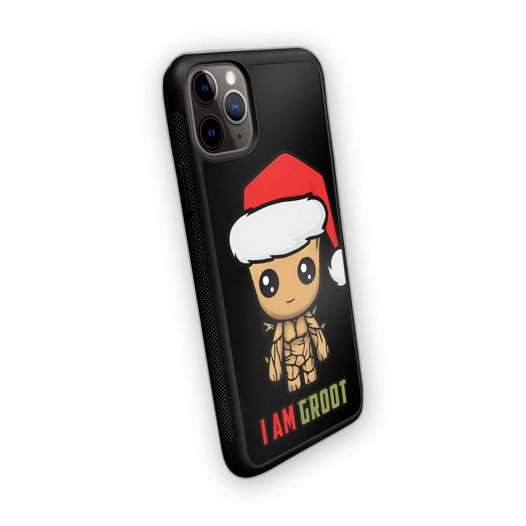 Groot Santa Glass iPhone Case for iPhone 11 Pro Max | Macmerise