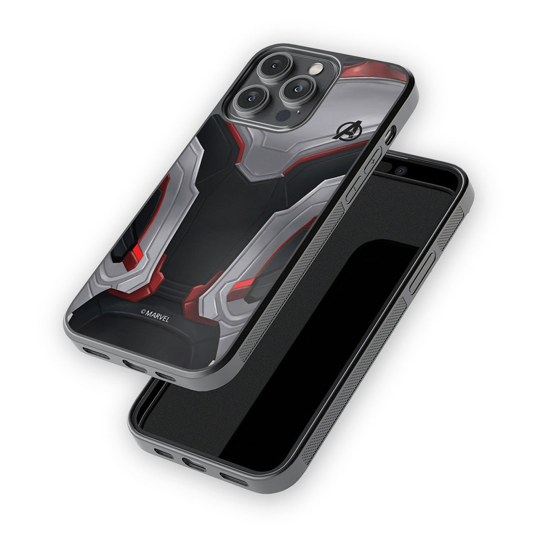 Avengers Endgame Suit Glass iPhone Case for iPhone 14 Pro Max | Macmerise