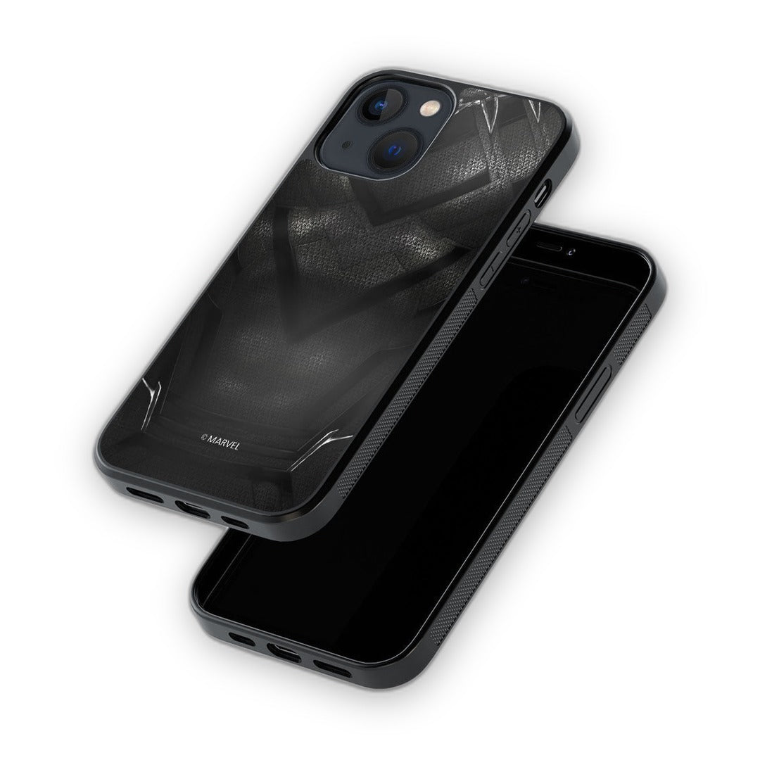 Suit Up Black Panther Glass iPhone Case for iPhone 13 Mini | Macmerise