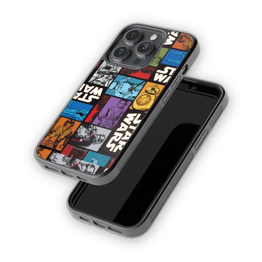 the Force Awakens Glass iPhone Case for iPhone 14 Pro | Macmerise