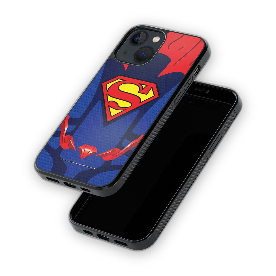 Suit Up Superman Glass iPhone Case for iPhone 13 Mini | Macmerise