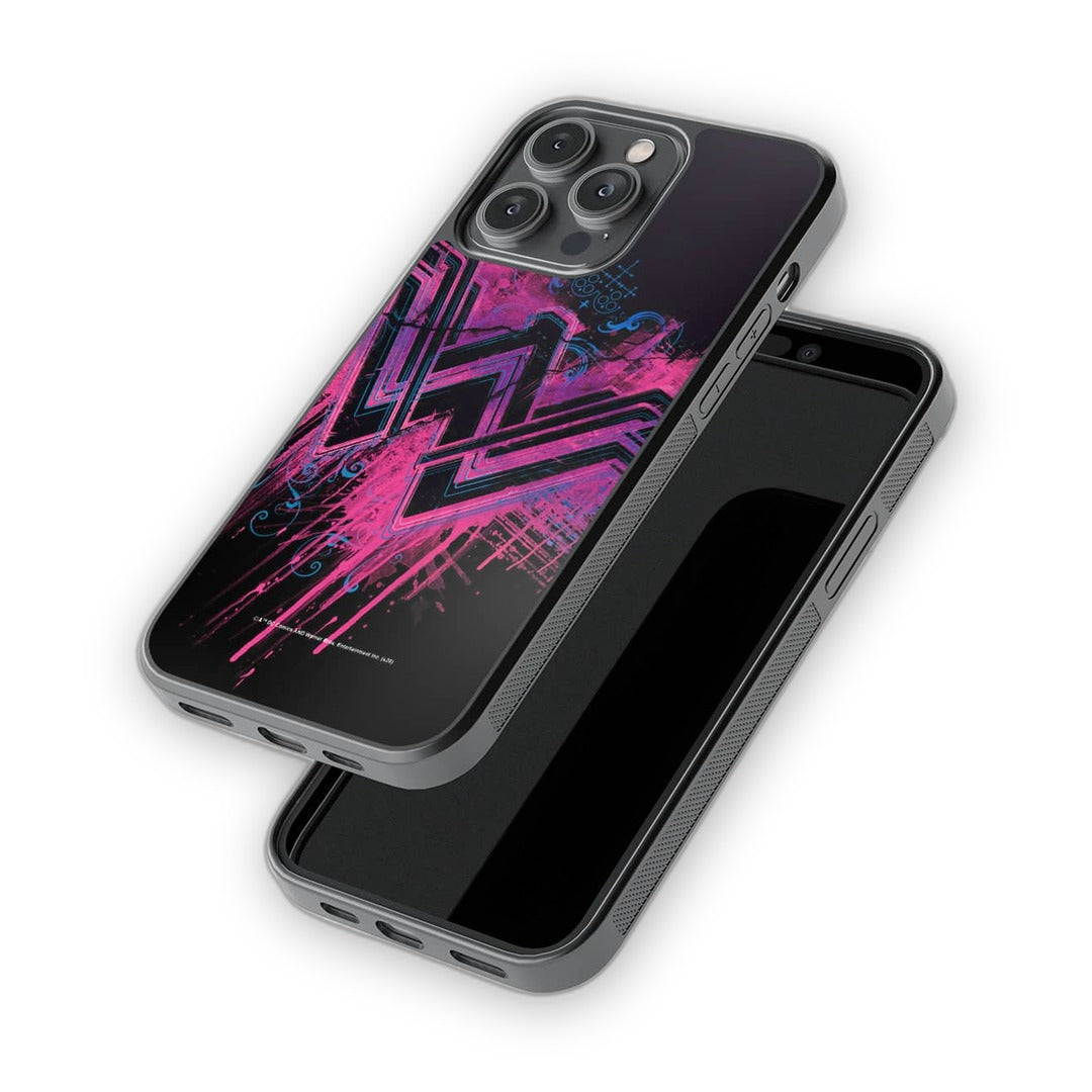 Wonder Woman Splatter Glass iPhone Case for iPhone 14 Pro Max | Macmerise