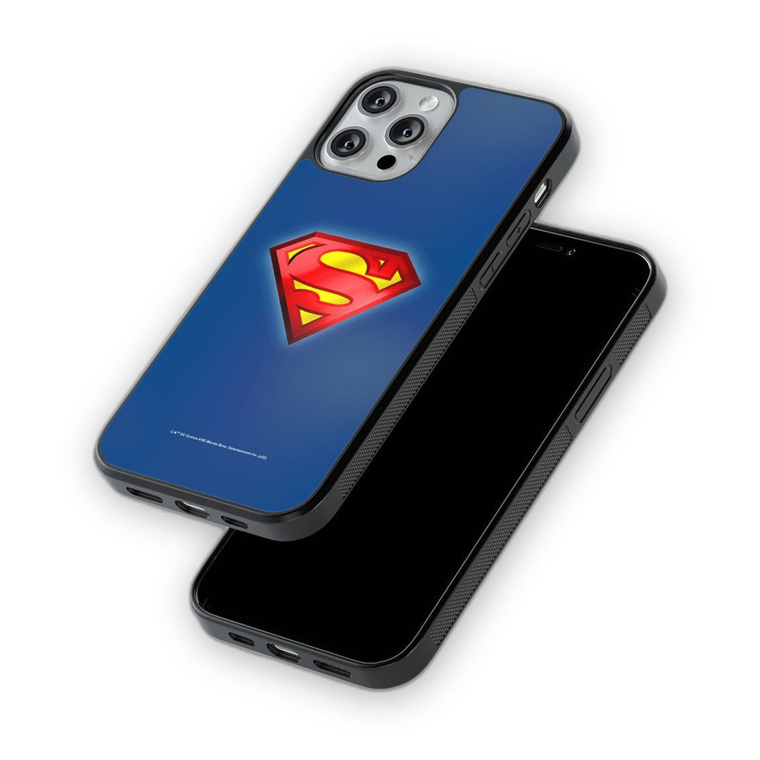 Logo Superman Glass iPhone Case for iPhone 12 Pro | Macmerise