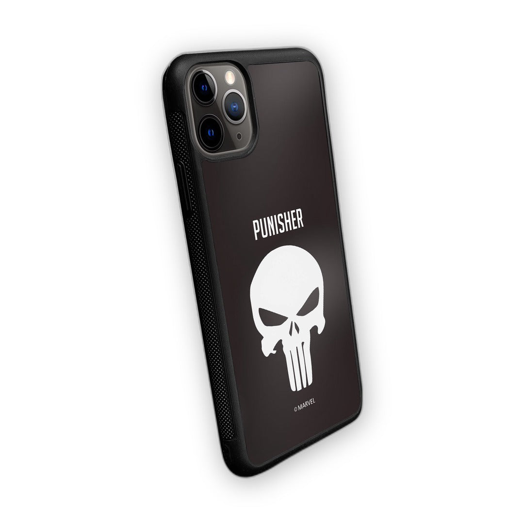 Punisher Symbol Glass iPhone Case for iPhone 11 Pro | Macmerise