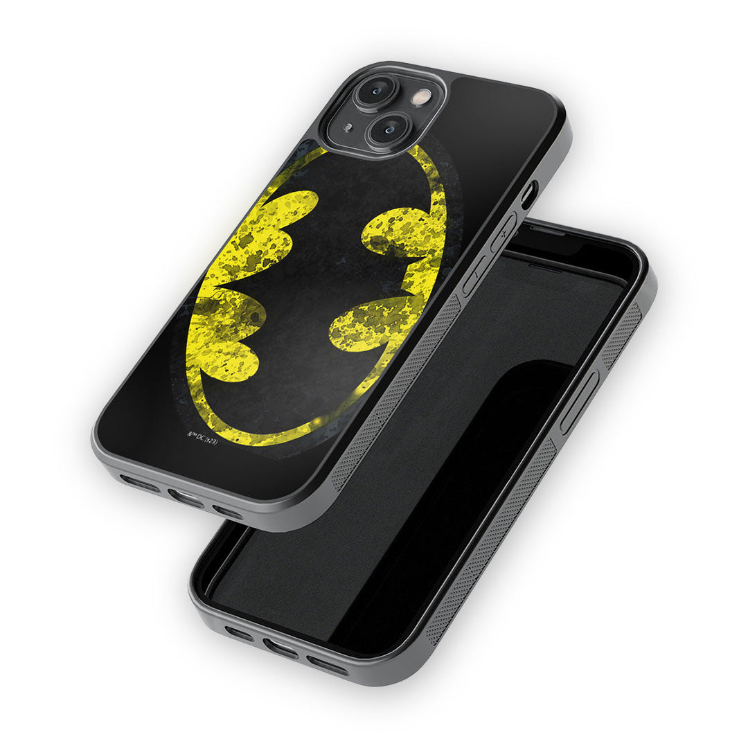 Batman Splatter Glass iPhone Case for iPhone 14 | Macmerise
