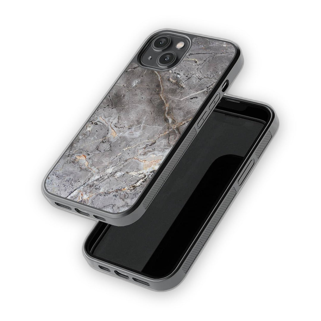 Graphite Hues Glass iPhone Case for iPhone 14 | Macmerise