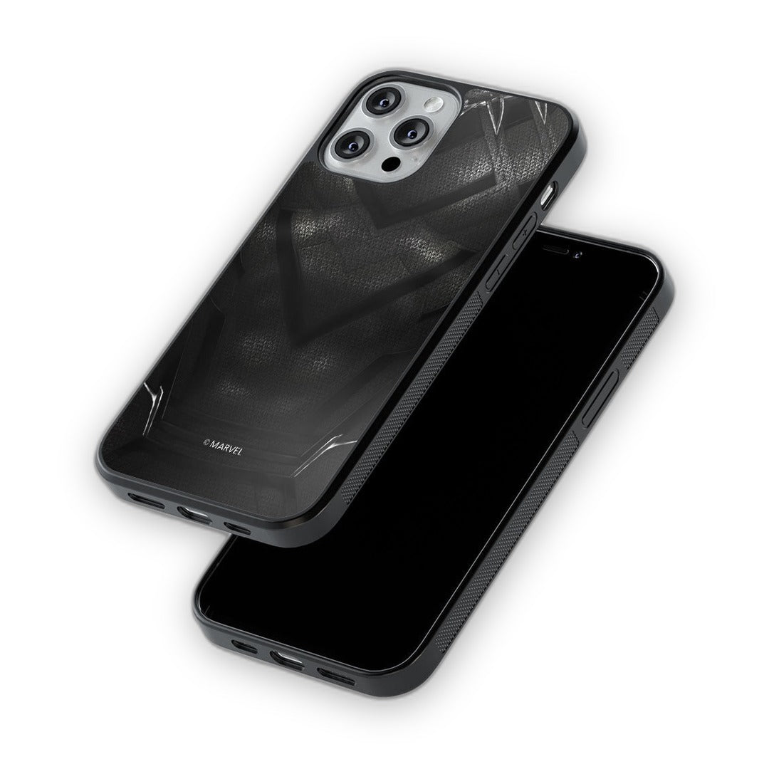Suit Up Black Panther Glass iPhone Case for iPhone 13 Pro Max | Macmerise