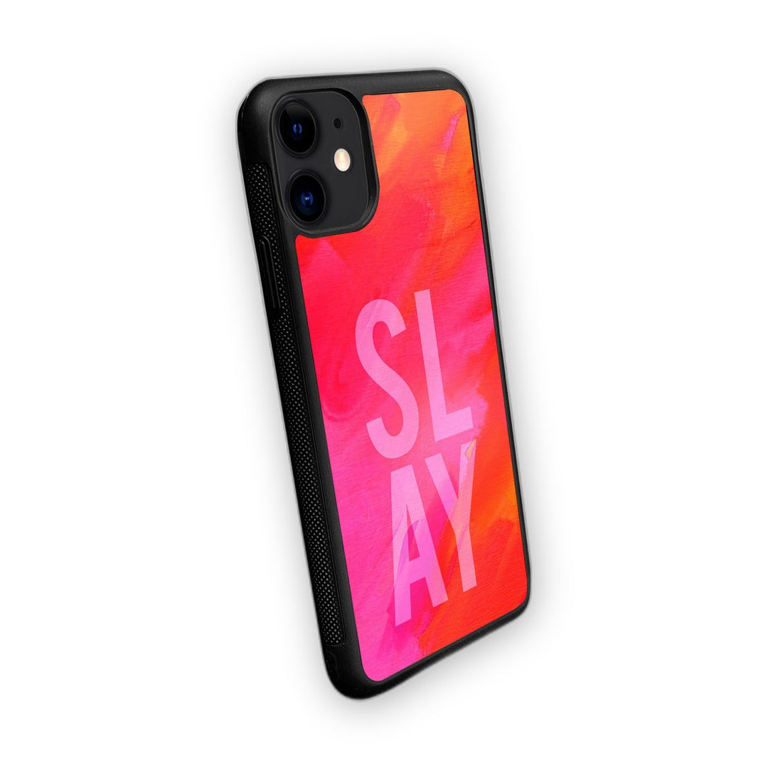 Slay Pink Glass iPhone Case for iPhone 11 | Macmerise