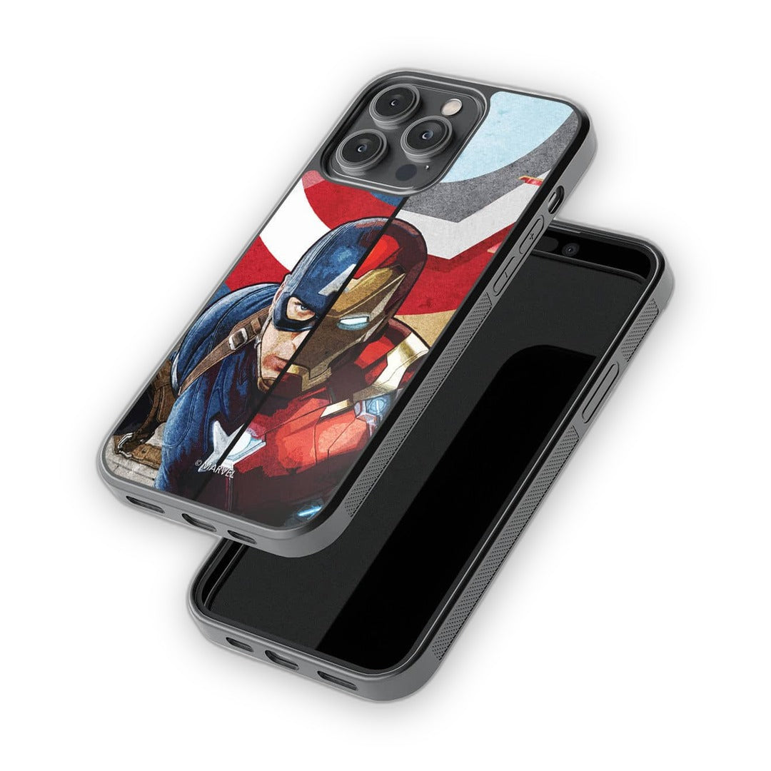 Man Vs Machine Glass iPhone Case for iPhone 14 Pro Max | Macmerise