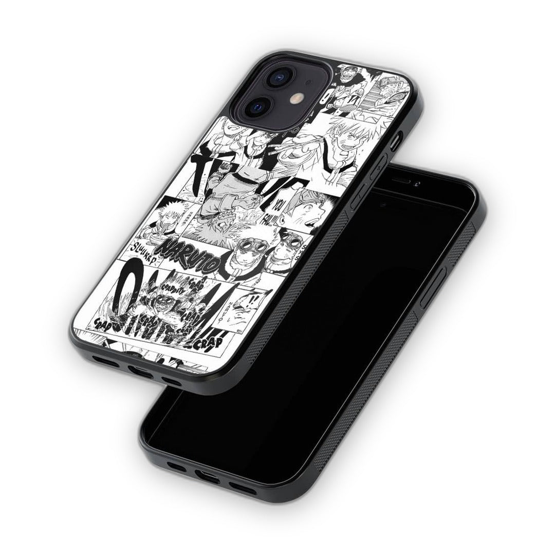 Naruto Collage Glass iPhone Case for iPhone 12 | Macmerise