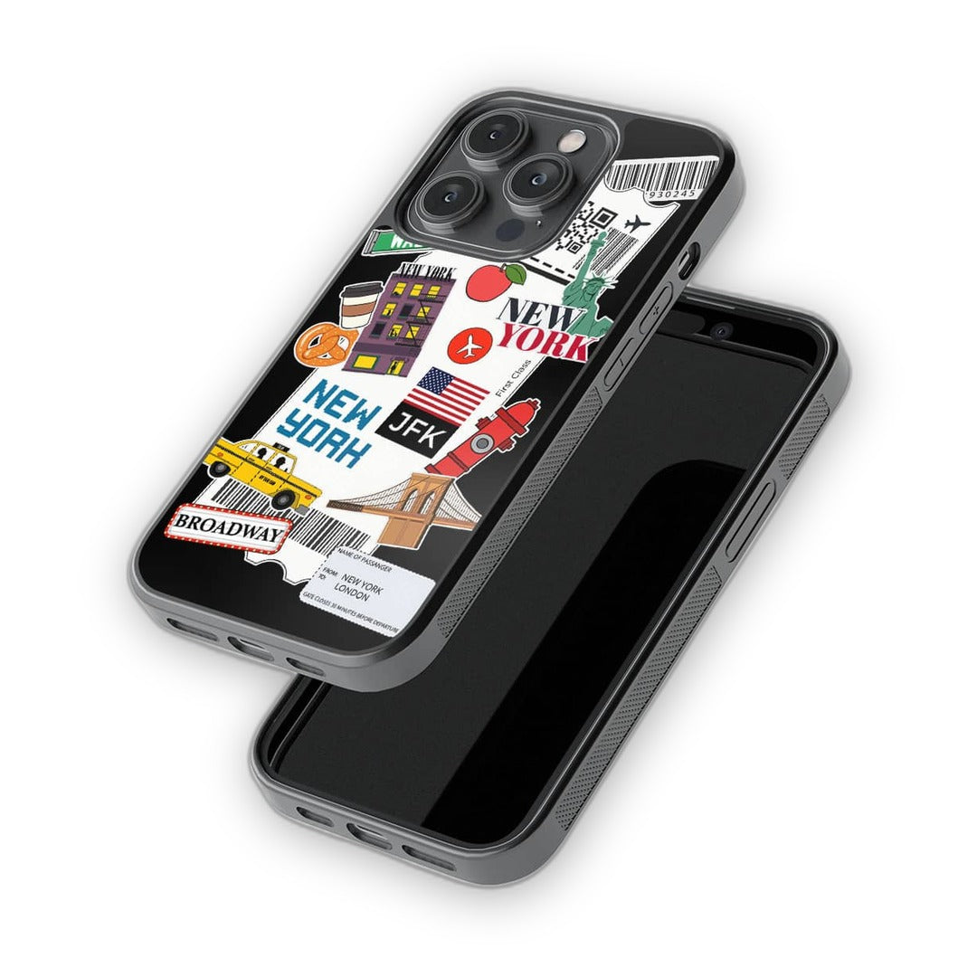 New York Nexus Glass iPhone Case for iPhone 14 Pro | Macmerise