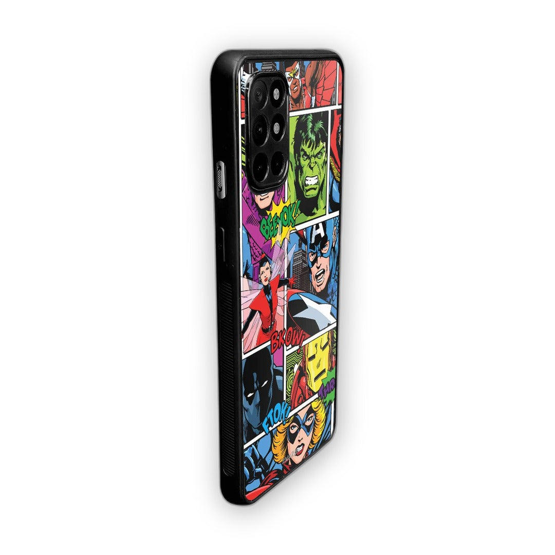 Comic Superheroes Mashup Phone Case for OnePlus 8t | Macmerise
