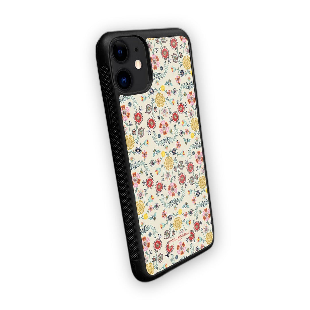 Payal Singhal Spring Glass iPhone Case for iPhone 11 | Macmerise