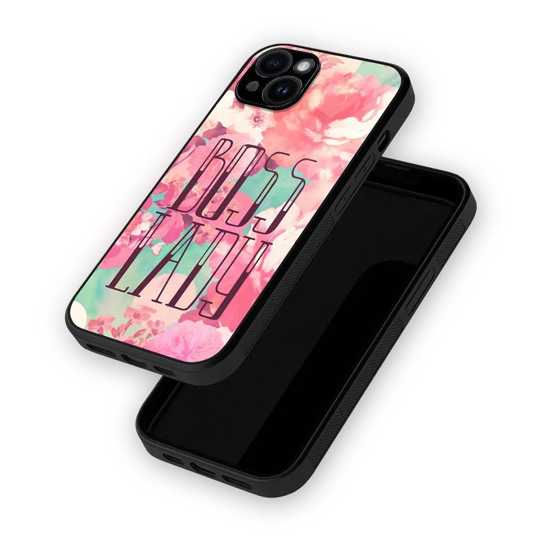 Boss Lady Glass iPhone Case for iPhone 15 Plus | Macmerise