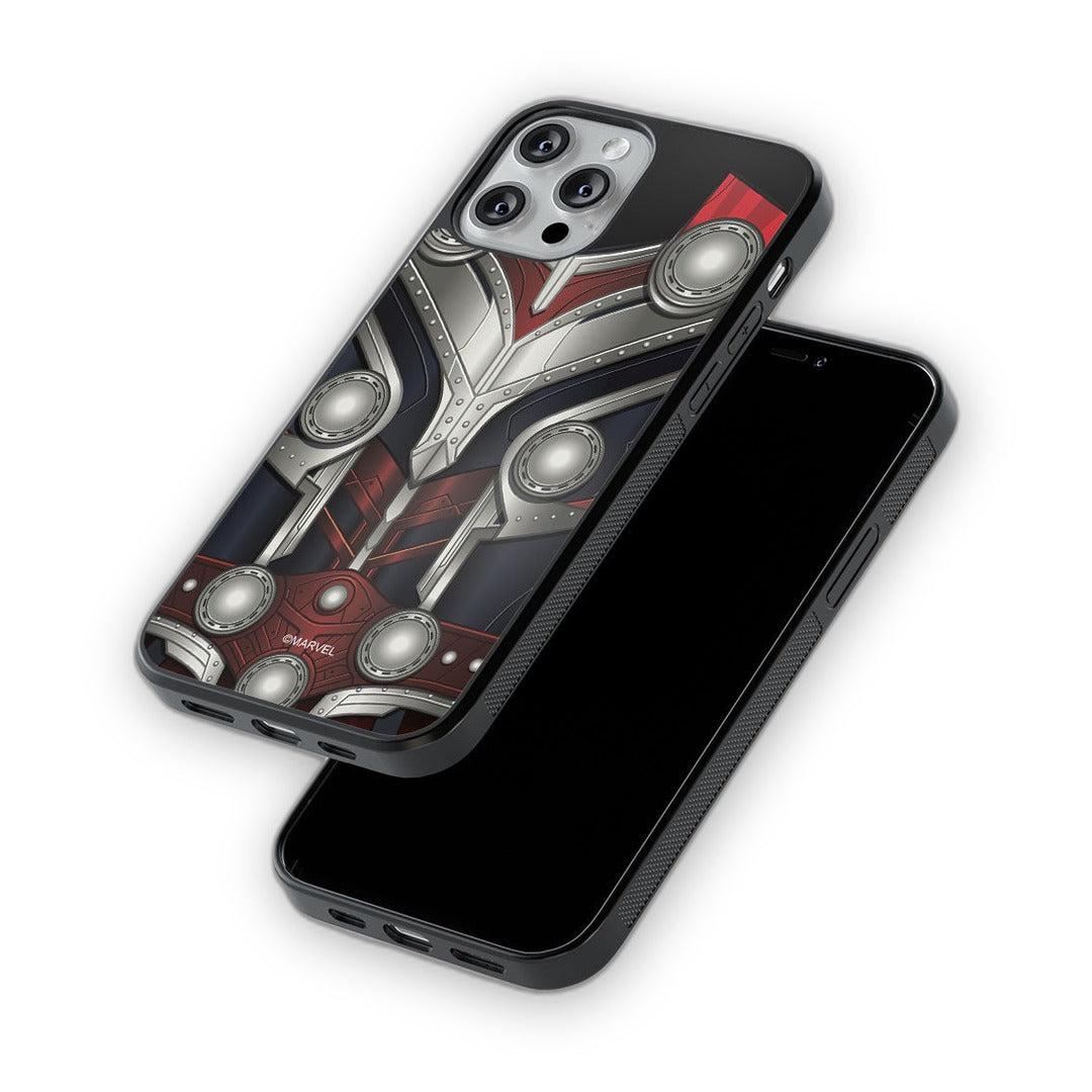 Suit Up Mighty Thor Glass iPhone Case for iPhone 13 Pro | Macmerise