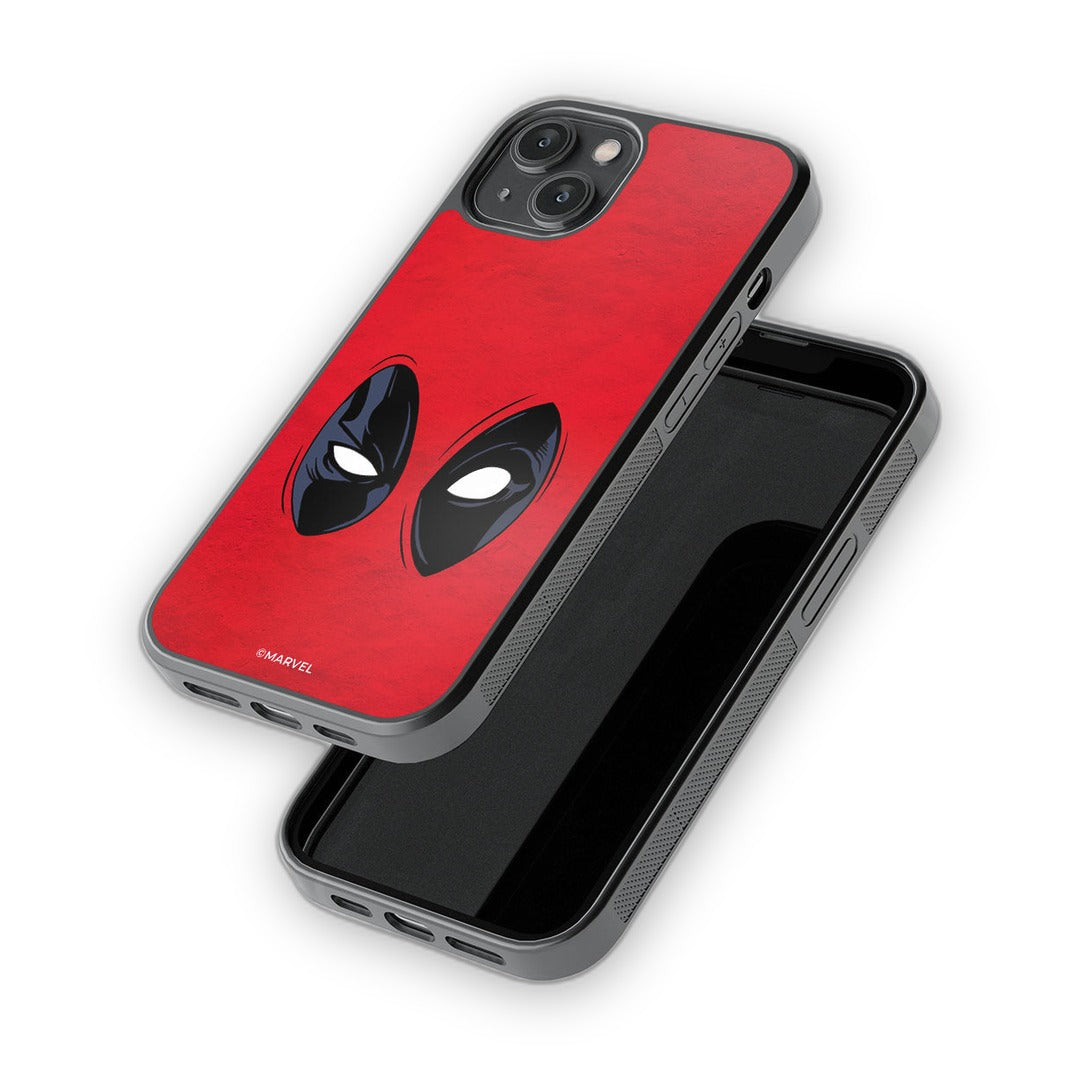 Deadpool Gaze Glass iPhone Case for iPhone 14 | Macmerise