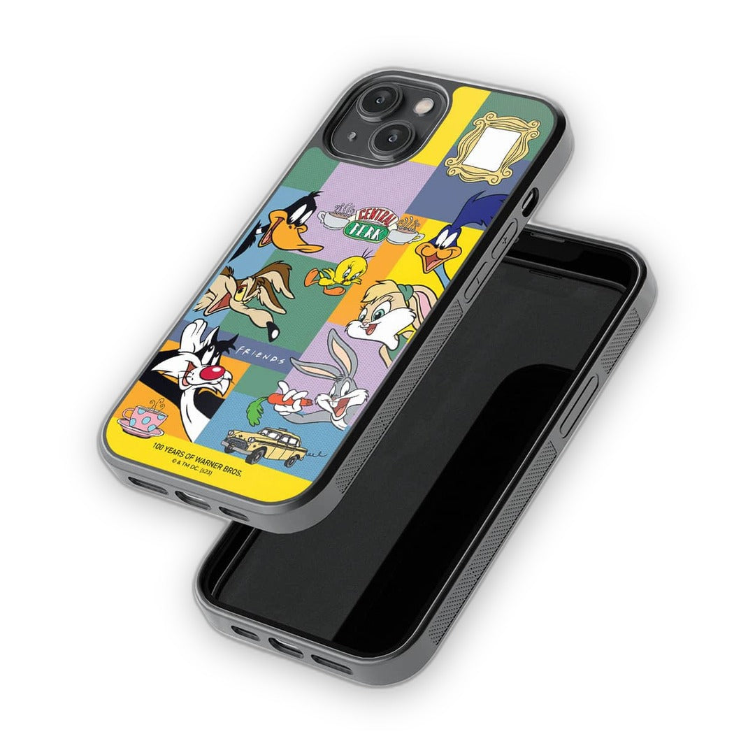 Friends Shuffle Glass iPhone Case for iPhone 14 | Macmerise